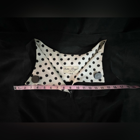 Bettie Page Polka Dot M dress - Picture 3 of 4